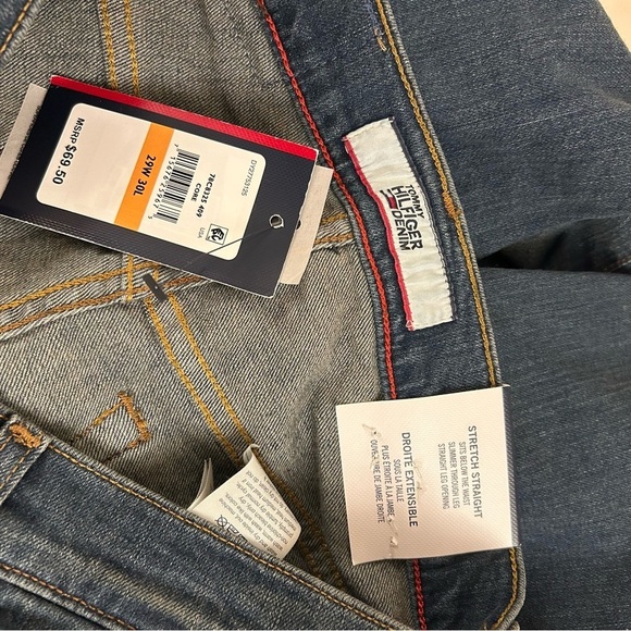 Tommy Hilfiger Denim Men's Straight-Fit Stretch Jeans Size 29*30 - Picture 11 of 12